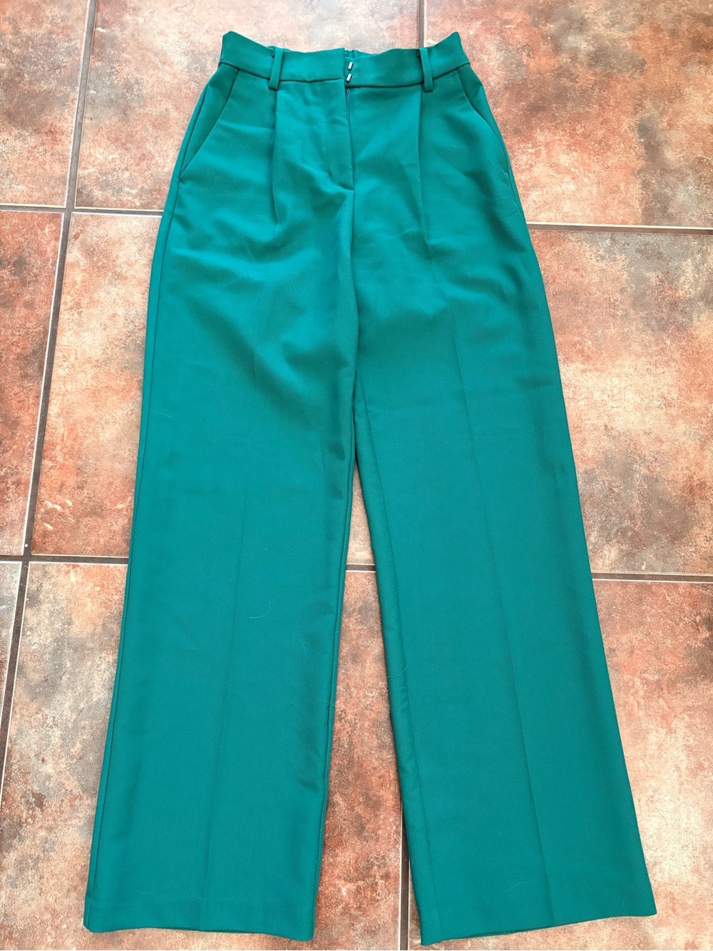 High-Waist Suit Pants